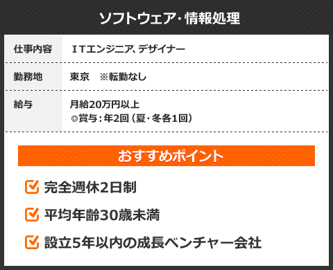 ソフトウエア・情報処理/インターネット関連/設計・開発・アウトソーシング